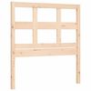 vidaXL Bed Frame without Mattress Single Solid Wood Pine