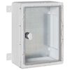 vidaXL Control Cabinet Grey 32 x 15 x 35 cm ABS Plastic
