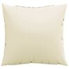 vidaXL Sofa Cushions 4 pcs Cream 40x40 cm Fabric