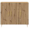vidaXL Sideboard Artisan Oak 90 x 34 x 80 cm Engineered Wood