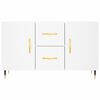 vidaXL Sideboard White 100x36x60 cm Engineered Wood