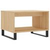 vidaXL Coffee Table Sonoma Oak 60x50x40 cm Engineered Wood