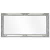 vidaXL Wall Mirror Baroque Style 120x60 cm Silver