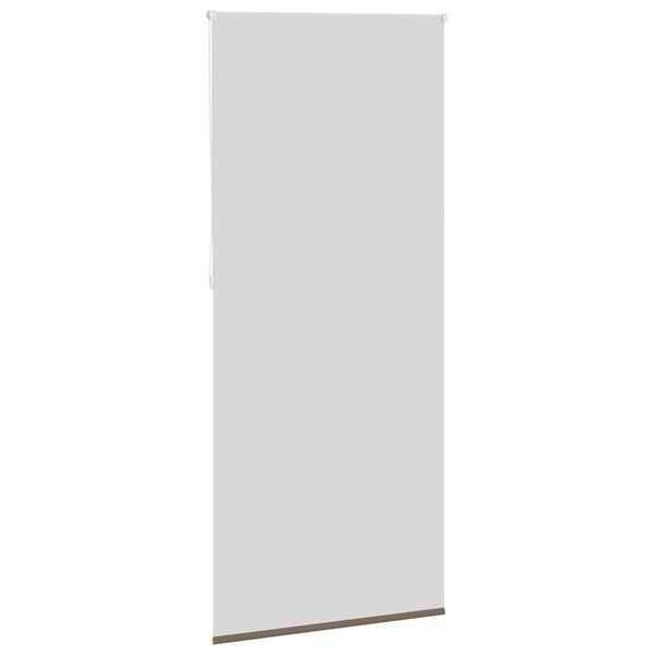 vidaXL Roller blind blackout 84.4x230 cm Fabric Width 80 cm coffee