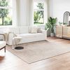 vidaXL Area Rugs Square PALMERAS Beige 240 x 240 cm Polyester