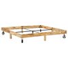 vidaXL Bed Frame without Mattress Solid Mango Wood 180x200 cm Super King