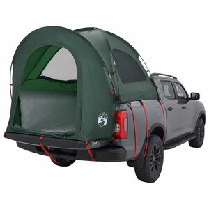 vidaXL Car Tent Army Green 2-Person Polyester and Steel