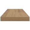 vidaXL Wall Shelves 4 pcs Artisan Oak 60x20x1.5 cm Engineered Wood