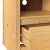 vidaXL TV Cabinet Drammen Oak 99 x 43 x 55 cm Solid Pine wood