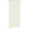 vidaXL Roller Blind Blackout Off White 70x150 cm Fabric Width 65.7 cm Polyester