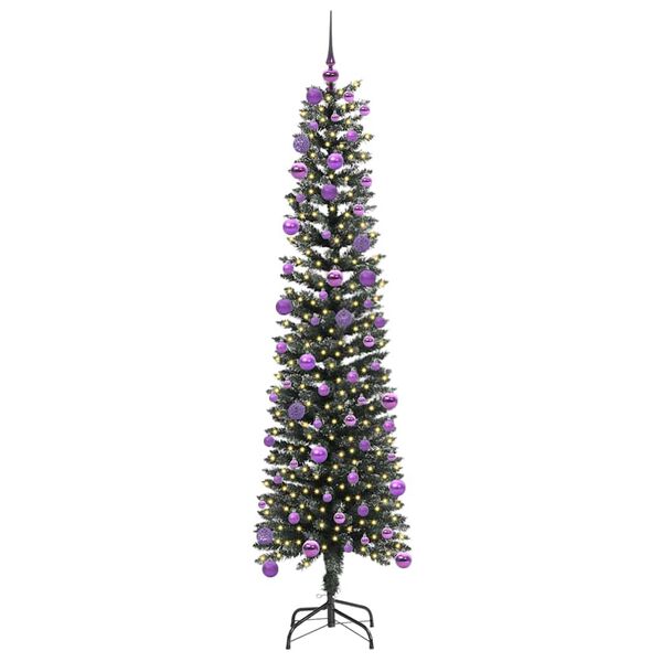 vidaXL Artificial Christmas Tree with Stand Green 50.5 x 50.5 x 180 cm