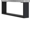vidaXL Bathroom Cabinet Concrete Grey 80x33x60 cm Engineered Wood