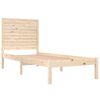 vidaXL Bed Frame without Mattress 90x190 cm Single Solid Wood
