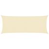 vidaXL Sunshade Sail 160 g/m² Cream 2x4.5 m HDPE