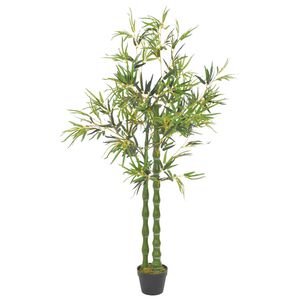 vidaXL Artificial Plant | Green and brown | Plastic and polyester | Tall