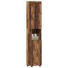 vidaXL Bathroom Cabinet Set TULUM Old Wood 37 x 31.5 x 203 cm