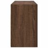vidaXL Bathroom Wall Cabinet Brown Oak 80x25x40 cm Engineered Wood