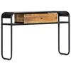 vidaXL Console Table 118x30x75 cm Solid Mango Wood