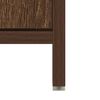 vidaXL Bathroom Cabinet Brown Oak 60x33x61 cm Engineered Wood
