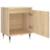 vidaXL Bedside Cabinets 2 pcs Sonoma Oak 40x30x50 cm Engineered Wood