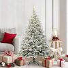 vidaXL Artificial Pre-lit Christmas Tree with Ball Set Green 150 cm