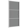 vidaXL Interior Door 102.5x201.5 cm White ESG Glass and Aluminium