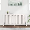 vidaXL Radiator Cover White 169x19x84 cm Solid Wood Pine