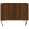 vidaXL Coffee Table Brown Oak 50x50x40 cm Engineered Wood
