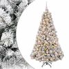 vidaXL Artificial Christmas Tree with Bauble 180 cm 300 LEDs