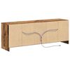 vidaXL TV Units Brown 139.5 x 34 x 50 cm Engineered wood