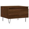 vidaXL Coffee Tables 2 pcs Brown Oak 50x46x35 cm Engineered Wood