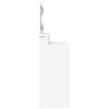 vidaXL Bedroom Dressing Tables with Drawer White 80 x 39.6 x 135 cm