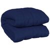vidaXL Weighted Blanket Blue 155x220 cm 11 kg Fabric