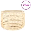 vidaXL Rope 100% Sisal 20 mm 25 m