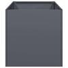 vidaXL Planter Anthracite 40x80x40 cm Cold-rolled Steel