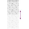 vidaXL Shower Roller Blind with Cassette 110x240 cm Fabric Width 106 cm