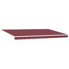vidaXL Automatic Retractable Awning Burgundy 500x300 cm