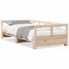 vidaXL Daybed without Mattress 90x200 cm Solid Wood Pine