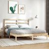 vidaXL Bed Frame without Mattress 120x190 cm Small Double Solid Wood