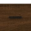 vidaXL Sideboard Brown Oak 69.5x34x90 cm Engineered Wood