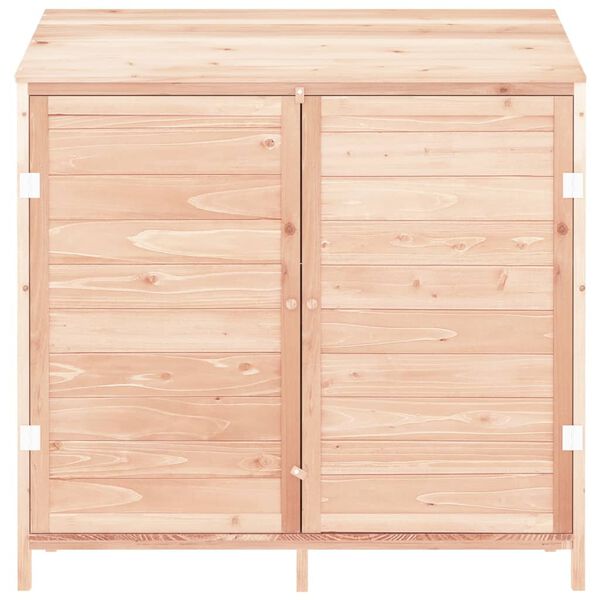 vidaXL Garden Shed 102x52x112 cm Solid Wood Fir