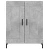 vidaXL Sideboard Concrete Grey 69.5x34x90 cm Engineered Wood