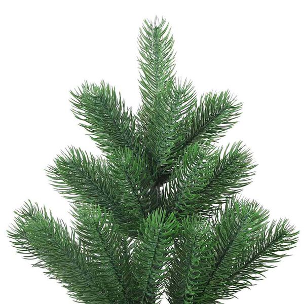 vidaXL Nordmann Fir Artificial Christmas Tree LED&Ball Set Green 180cm