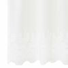 vidaXL Lace Curtain with Curtains Floral White 220 x 400 cm Polyester