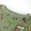 Kids' Pyjamas with Short Sleeves Light Khaki 116