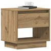 vidaXL Nightstand Artisan Oak 45 x 34 x 44 cm Engineered Wood