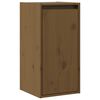 vidaXL Wall Cabinets 2 pcs Honey Brown 30x30x60 cm Solid Wood Pine