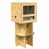 vidaXL Terrarium Brown 40 x 40 x 90 cm OSB