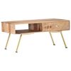 vidaXL Coffee Table 95x50x42 cm Solid Wood