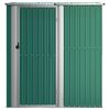 vidaXL Garden Shed Green 180.5x97x209.5 cm Galvanised Steel